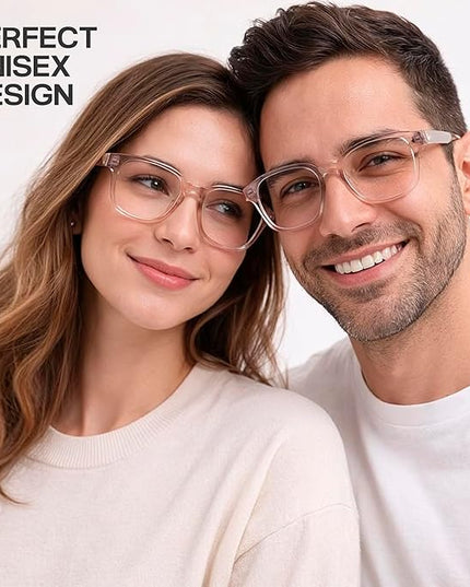 Colorado Home Co Clear Blue Light Blocking Glasses for Computer, Anti Eye Strain Office Screen Glasses for Men & Women