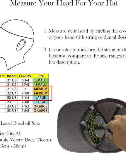 Top Level Baseball Cap Men Women - Classic Adjustable Plain Hat