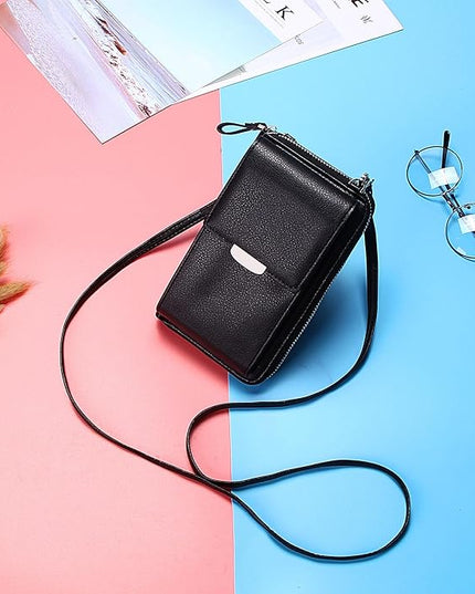 KUKOO Small Crossbody Bag Cell Phone Purse Wallet with Credit Card Slots for Women