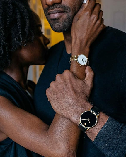 Movado Museum Classic Men's Watch - Swiss Quartz Movement, Calfskin Strap - 3 ATM Water Resistance - Classic, Luxury Fashion Timepiece for Him - 40mm