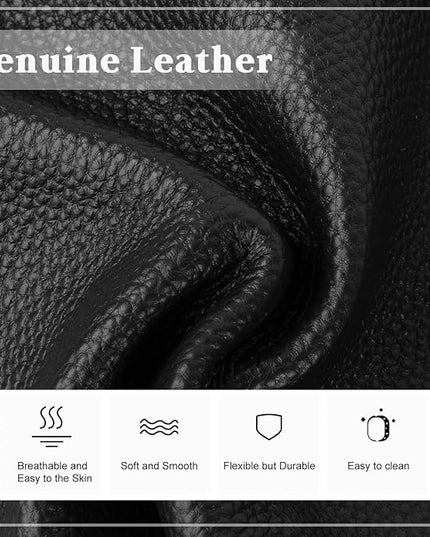 befen Genuine Leather Small Crossbody Bags for Women, Multi Pocket Cell Phone Crossbody Purse with RFID Blocking Card Slots