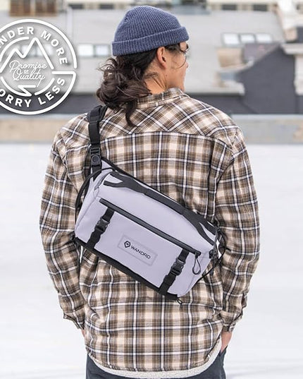 WANDRD ROGUE V1 9L Sling: Compact Camera Sling and Crossbody Bag with Fast Access, 3-Way Carry– Lightweight Everyday Bag Great for Travel, Photography, and Daily Use (Uyuni Purple)