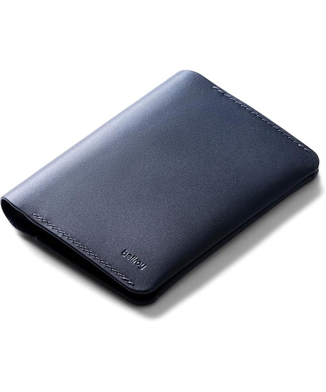 Bellroy Passport Cover (slimline travel wallet/pouch with card slots and space for cash plus travel documents) - Navy