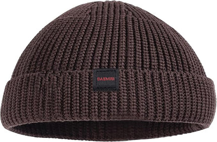 Fisherman Beanie Hats for Men Women,Knit Trawler Skull Cap,Watch Cap,Spring Fall Winter Warm Short Hats