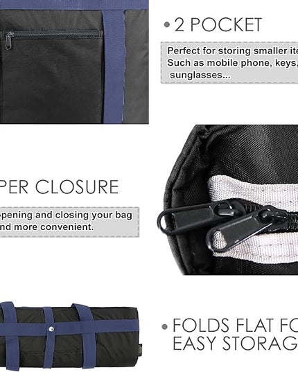 BeeGreen Cooler Bag Soft Leakproof Insulated Tote with Zipper for Beach Travel Grocery