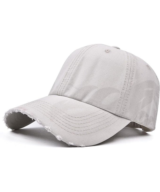 Vintage Baseball Cap, Washed Cotton Trucker Hat for Men & Women, Adjustable Size for Universal Activities
