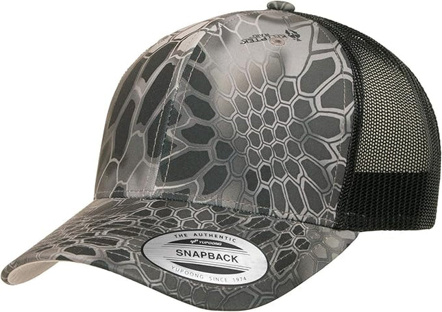 Yupoong Classic Premium Mesh 6 Panel Retro Trucker Cap | Mid Profile Snapback | OSFA | Bulk Pack Available