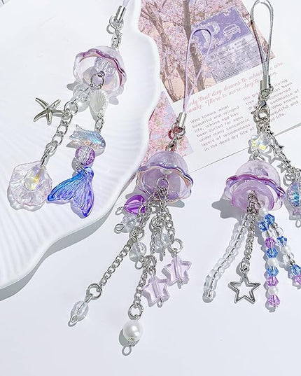 Cute Y2K Phone Charm Aesthetic Phone Charms Accessories Cute PhoneLanyard String for Bag Purse Backpack Airpods Pendants Decor