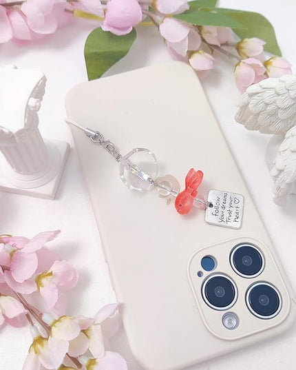1-4PCS Cute Phone Charms Aesthetic Y2K Cell Phone Charms Strap Strawberry Butterfly Star PhoneCharm Y2K Accessories for Bag Keychain Airpods Camera Pendants Decor