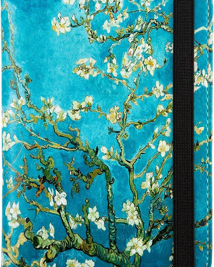 Pink Passport Holder,Cute Passport Cover,Travel Wallet with Credit Card Slots Rfid passport Wallet Waterproof Documents Organizer Women Men (Almond Blossom)