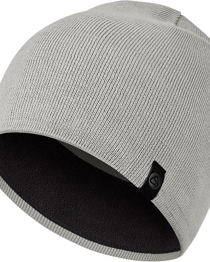 Beanie for Men, Soft Cotton Beanie for Women, Warm Unisex Winter Hat, Running Skull Cap for Cold Weather Activities