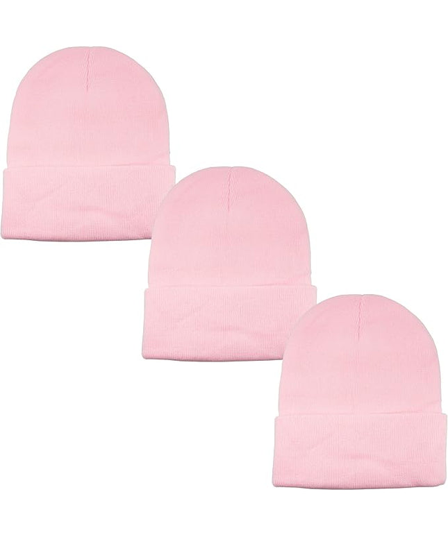 Gelante Unisex Beanie Cap Knitted Warm Solid Color