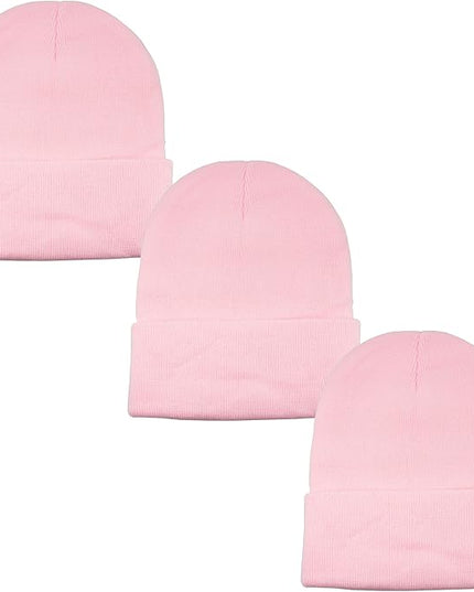 Gelante Unisex Beanie Cap Knitted Warm Solid Color