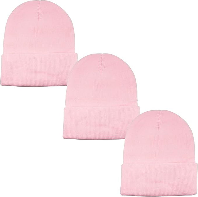 Gelante Unisex Beanie Cap Knitted Warm Solid Color