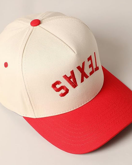 MIRMARU Two-Tone Vintage Canvas Trucker Hats for Men & Women, Adjustable Size Baseball Caps with Trendy Embroidered Design