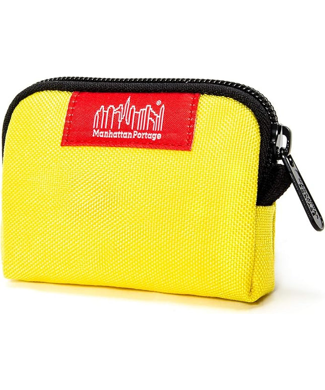 Manhattan Portage Coin Purse With Zipper Closure Pouch Eclectic Colors Credit Card ID Card Jewelry Keys Water Resistant Gift 1000D CORDURA® Everyday Carry