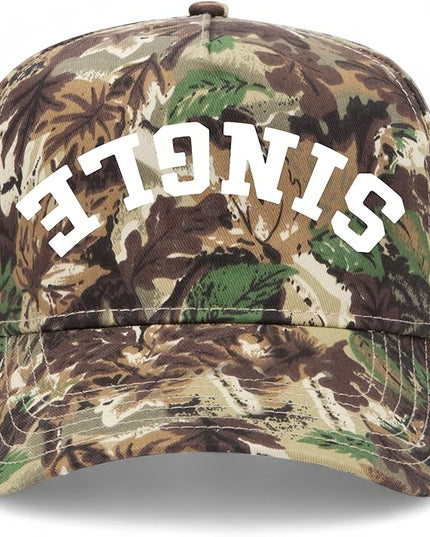 Single Upside Down Hat | Premium Adjustable Snapback Baseball Vintage Trucker Hats for Men & Women