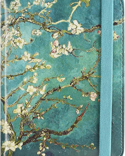 ACdream RFID BLOCKING Passport Holder Travel Wallet - Premium PU Leather Cover Passport book with Card Holder, Pen Slot, Keep Organization, and Travel Essentials for Women and Men, Blossom
