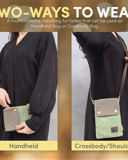 katloo Small Crossbody Cellphone Purse Bag With Shoulder Strap, Travel Pouch Women Passport Phone Holder Wristlet Wallet