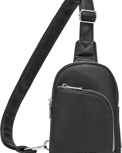 INICAT RFID Blocking Sling Bag Anti Theft Crossbody Bags Women Valentine's Day Gifts Travel Purses Vegan Leather
