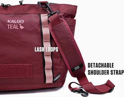 Utility Tote 15L, Over Shoulder & Crossbody Carry, Water Repellent, Full Zip, Laptop Sleeve