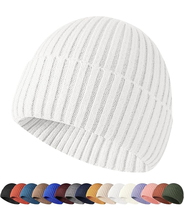 HiRui Knit Beanie for Men Women Kids, Winter Hats Warm Classic Daily Skull Caps