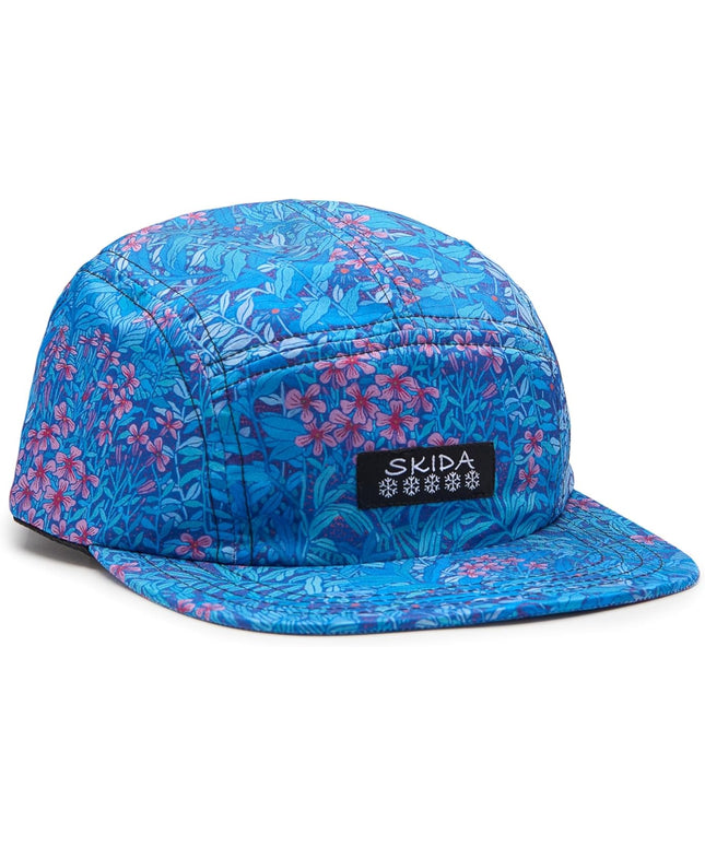 Skida 5 Panel Cap Outdoor UPF Sun Protection Wide Brim Camp Hat Running, Hiking, Golf, Pickleball, Beach Outings