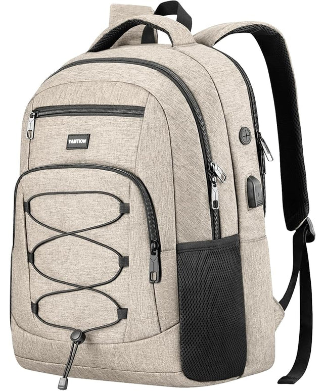 YAMTION School Backpack for Women and Teen Girls,College Bookbag Laptop Back Pack School Bag with USB Port for High School College Students Work