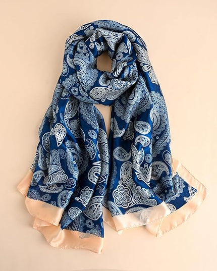 Silk Scarf Mulberry Silk Fashion Scarves Long Lightweight Shawl Wrap …