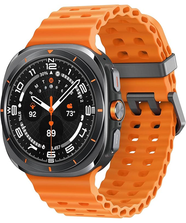 Samsung Galaxy Watch Ultra (2025) 47mm LTE Smartwatch, Titanium Casing, Advanced Sleep Coaching, Running Coach, Energy Score, Heart Rate Tracking, GPS, Titanium Gray [US Version, 2 Yr Warranty]