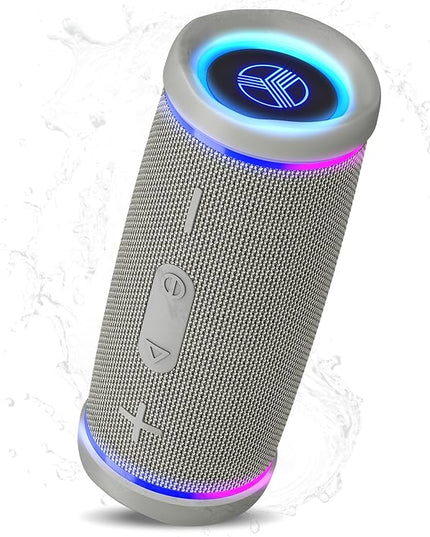 TREBLAB HD77 Bluetooth Speaker, 30W Portable Wireless Speaker with 360° Stereo Sound & Deep Bass, IPX7 Waterproof Outdoor Bluetooth Speaker, 20H Battery, TWS Pairing for Home, Beach, Pool, Camping