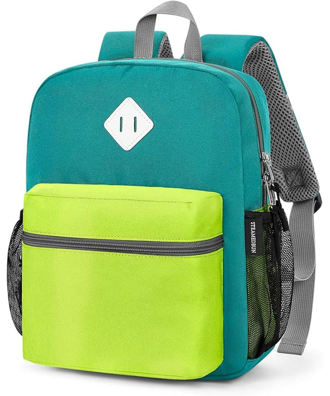 STEAMEDBUN Toddler Backpack Boy 2-4, Kids Backpack Boys, Preschool Daycare Travel Small- 12inch