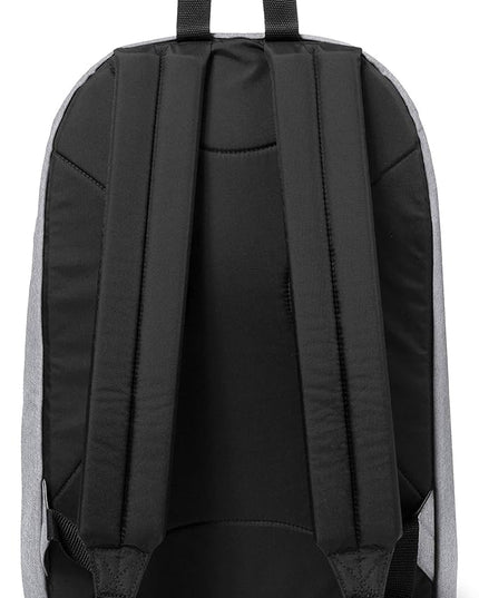 EASTPAK Out Of Office – 31L Backpack with Dual Compartments, 16” Laptop Sleeve, Security Pocket, Bottle Holder & Air Mesh Straps, Sunday Grey