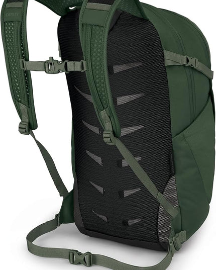 Osprey Daylite Plus Commuter Backpack – Lightweight, Everyday Pack with Laptop Sleeve and Water Bottle Pockets – Ideal for Work, School, and Travel with Versatile Storage Options, Seaweed Green