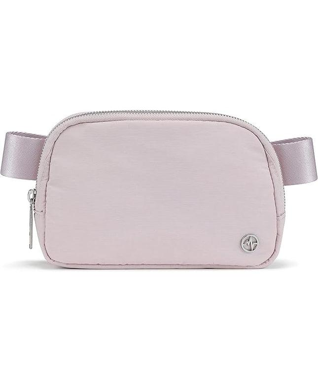 Pander Belt Bag with Adjustable Strap, Fashion Waist Packs, Crossbody Bags for Women (Pink).