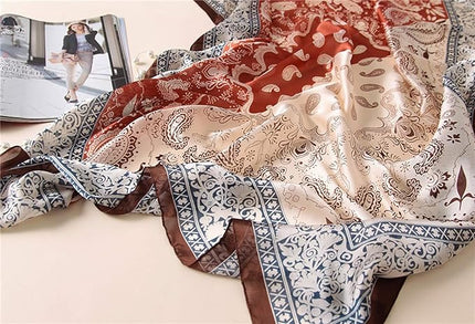 Silk Scarf Mulberry Silk Fashion Scarves Long Lightweight Shawl Wrap …
