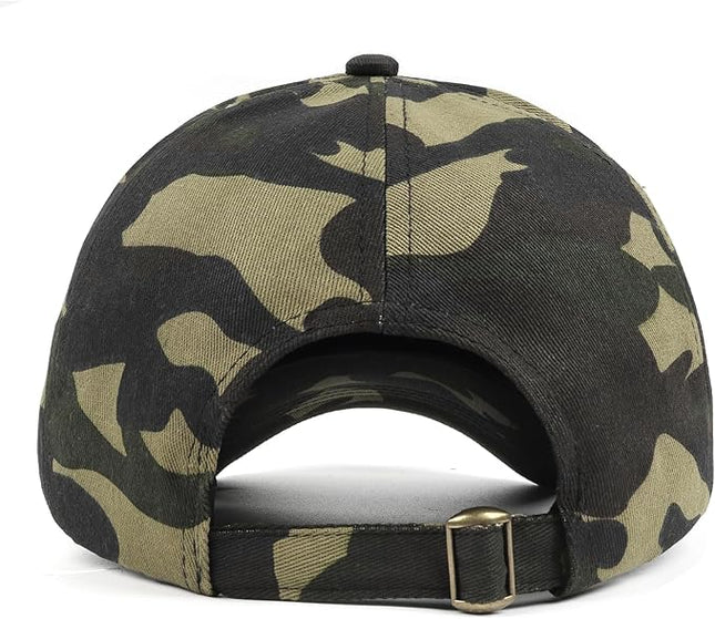Zylioo XL XXL Oversize Baseball Cap, 100% Cotton Adjustable Dad Hat for Big Heads 23.5"-25.5", Soft Crown Large Size Cap