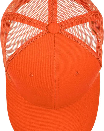 Gelante Mesh Trucker Hat Baseball Cap Structured Front Panel Wholesale LOT 12 Pack
