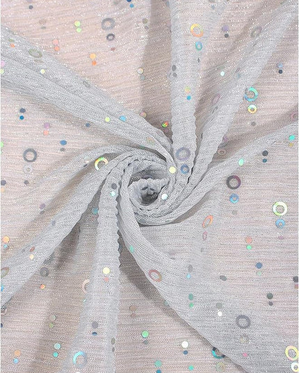 Floerns Women's Sequin Bandana Square Scarf Silk Scarves Mesh Shawl and Wrap for Evening Dresses
