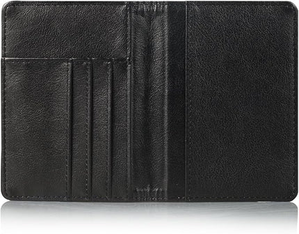 Passport Holder Cover Case PU Leather RFID Blocking Card Pockets Holder Cute Luggage Magnetic Wallet Passport Holder Case for travel Women Men, Don't Touch