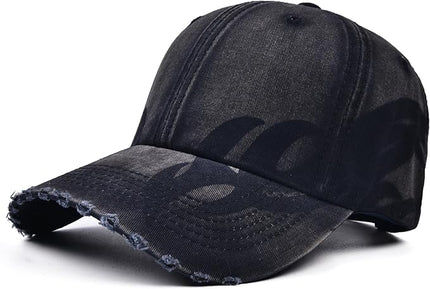 Vintage Baseball Cap, Washed Cotton Trucker Hat for Men & Women, Adjustable Size for Universal Activities