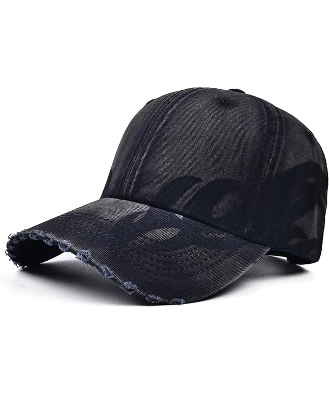 Vintage Baseball Cap, Washed Cotton Trucker Hat for Men & Women, Adjustable Size for Universal Activities