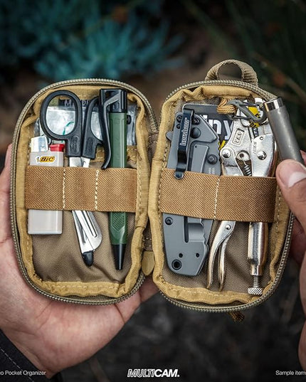 MAXPEDITION Pico Pocket Organizer, Ultra Compact EDC Gear Pouch, Tactical Utility Pouch for Everyday Carry, Tools, Gadgets, Outdoor First-Aid Kit, Survival