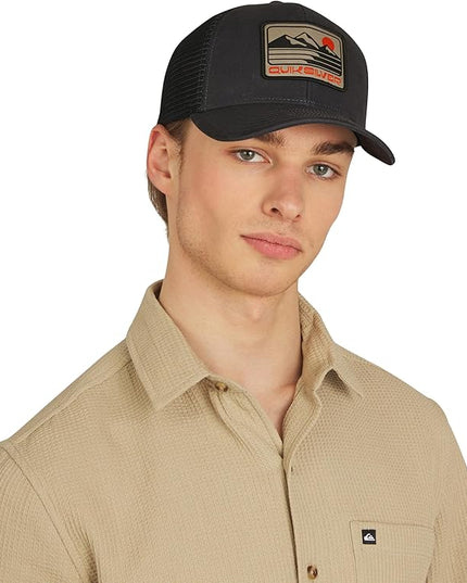 Quiksilver Men's Premium Cotton Adjustable Snap Back Logo Baseball Cap