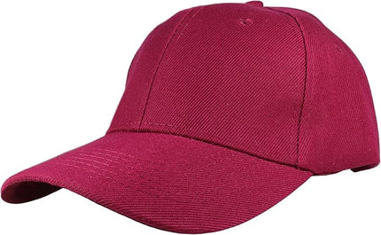 Gelante Adult Plain Baseball Cap Hat Classic Adjustable Size for All Seasons