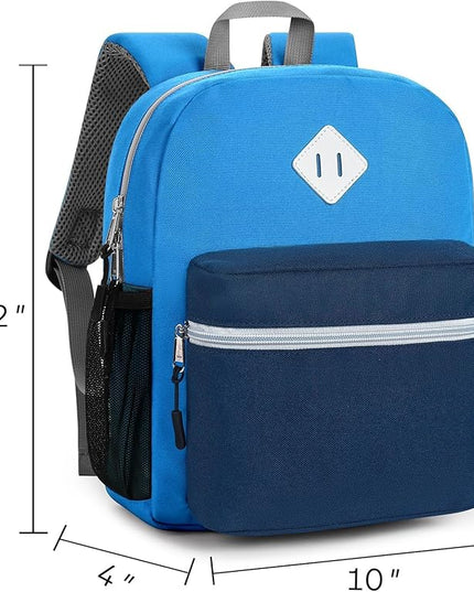 STEAMEDBUN Toddler Backpack Boy 2-4, Kids Backpack Boys, Preschool Daycare Travel Small- 12inch