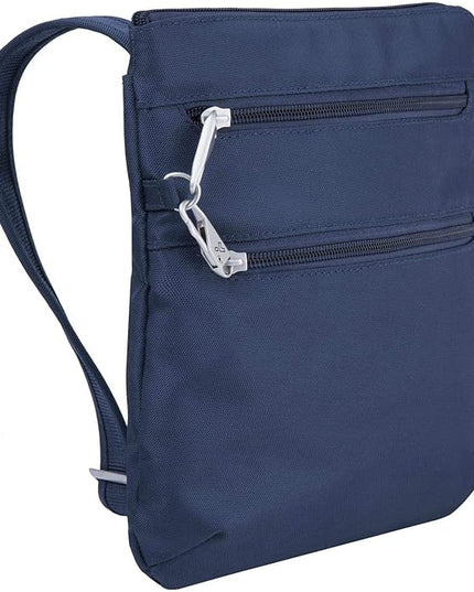 Travelon Anti-theft Classic Slim Double Zip Crossbody