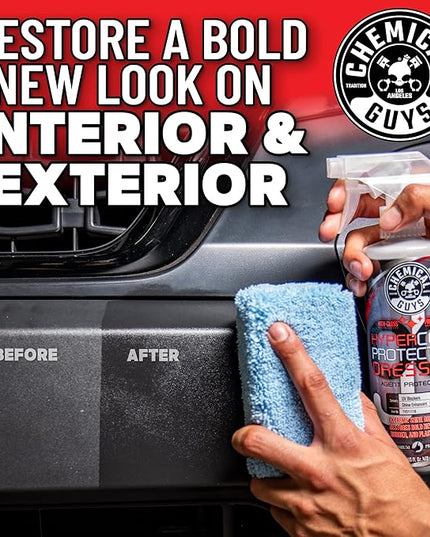 Chemical Guys G6 HyperCoat High Gloss Protectant Dressing, For Vinyl, Rubber, Plastic, Tires and Trim, Gloss Dressing Restores Shine & Protection for Cars, Trucks, Motorcycles, SUVs and RVs, 16 oz