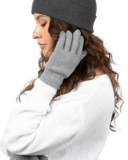 12 Pack Winter Beanie Hats for Men Women, Warm Cozy Knitted Cuffed Skull Cap, Wholesale