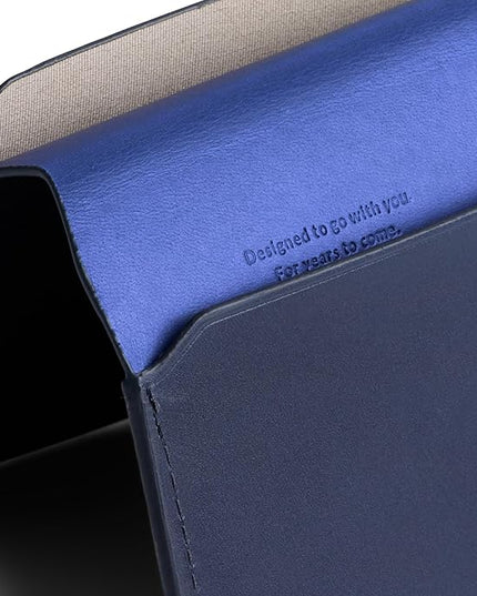Bellroy Passport Cover (slimline travel wallet/pouch with card slots and space for cash plus travel documents) - Navy